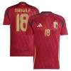 Officiële Voetbalshirt België Mangala 18 Thuis EK 2024 - Heren